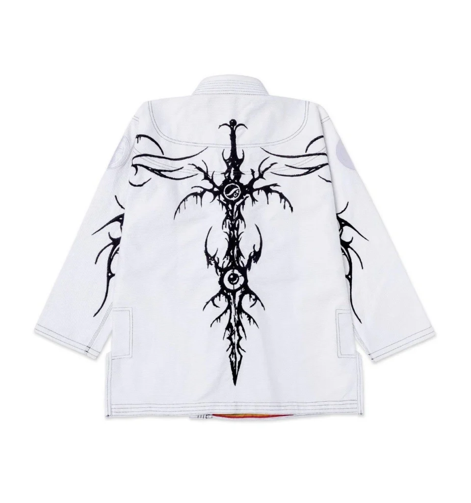 Shoyoroll Tribal BJJ GI back view – limited edition black gi