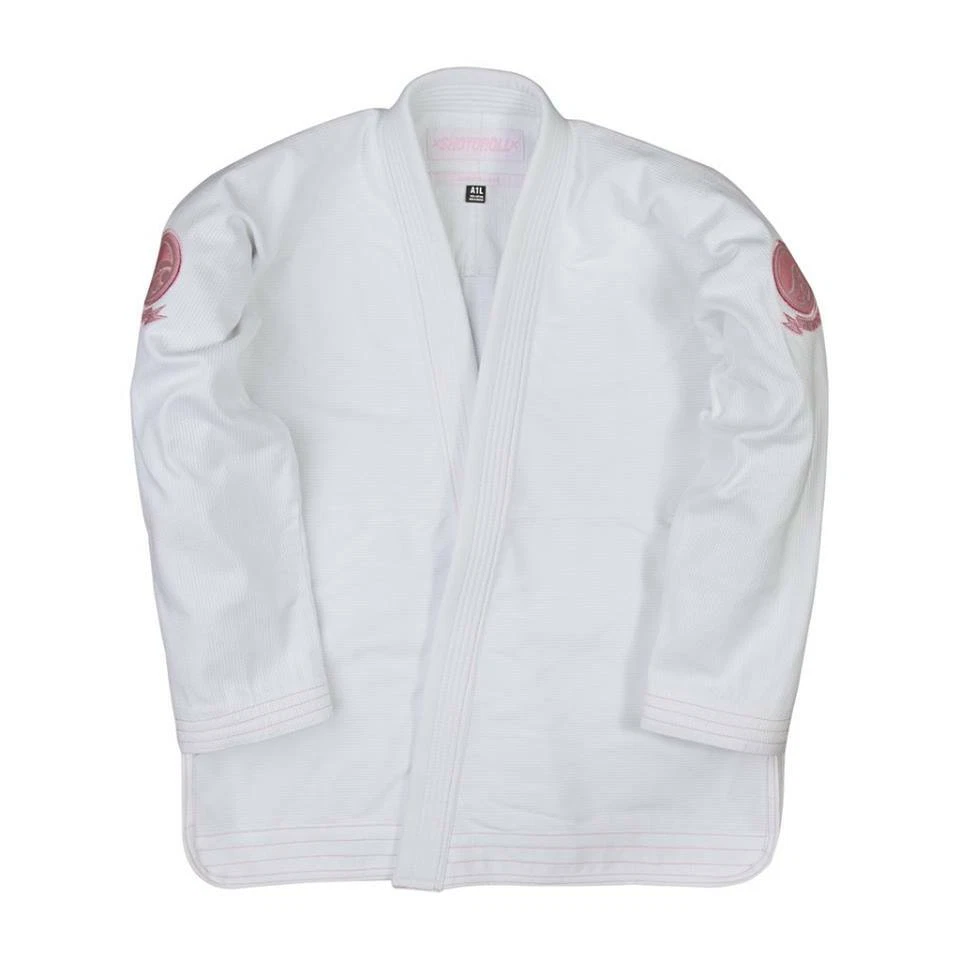 Shoyoroll Batch 77 BJJ Gi worn by a jiu jitsu practitioner during training, highlighting the premium 450 GSM fabric and durable design.
