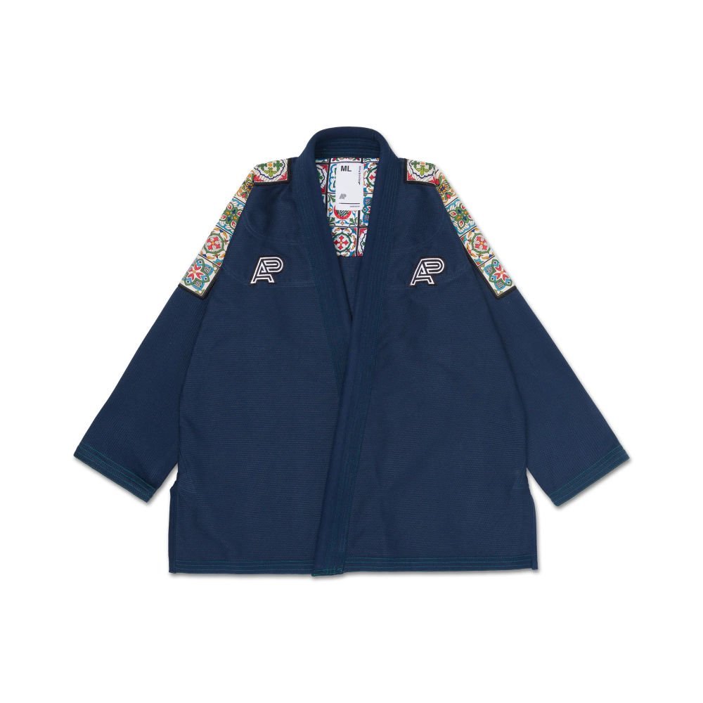 Best jiu jitsu gi Albino and Preto Convergence Navy IBJJF legal premium competition gi