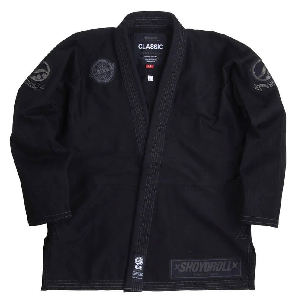 Kids BJJ Shoyoroll Gi, featuring a lightweight and durable design for young jiu jitsu practitioners.