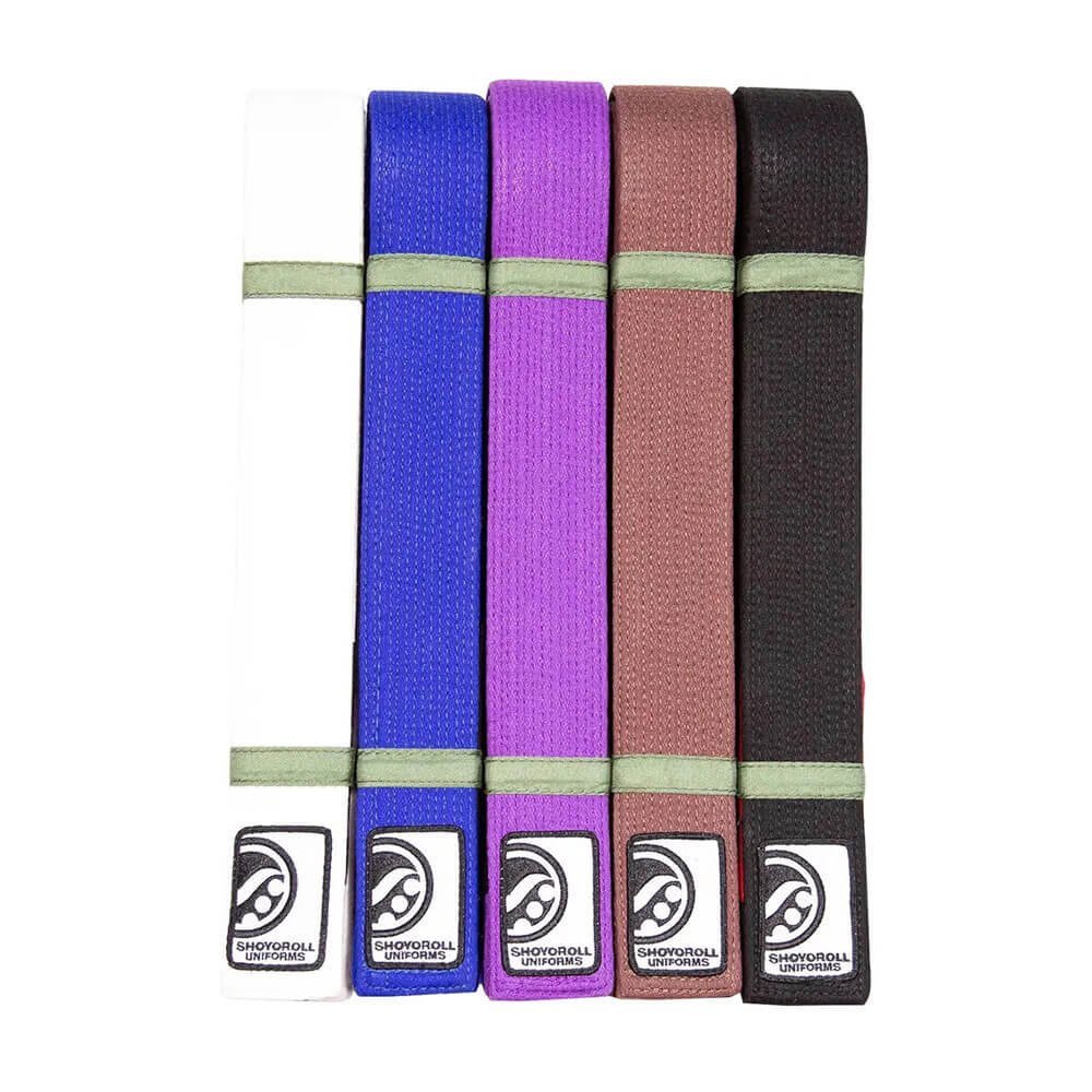 Shoyoroll V6 BJJ Belt in premium pearl weave for Brazilian Jiu-Jitsu