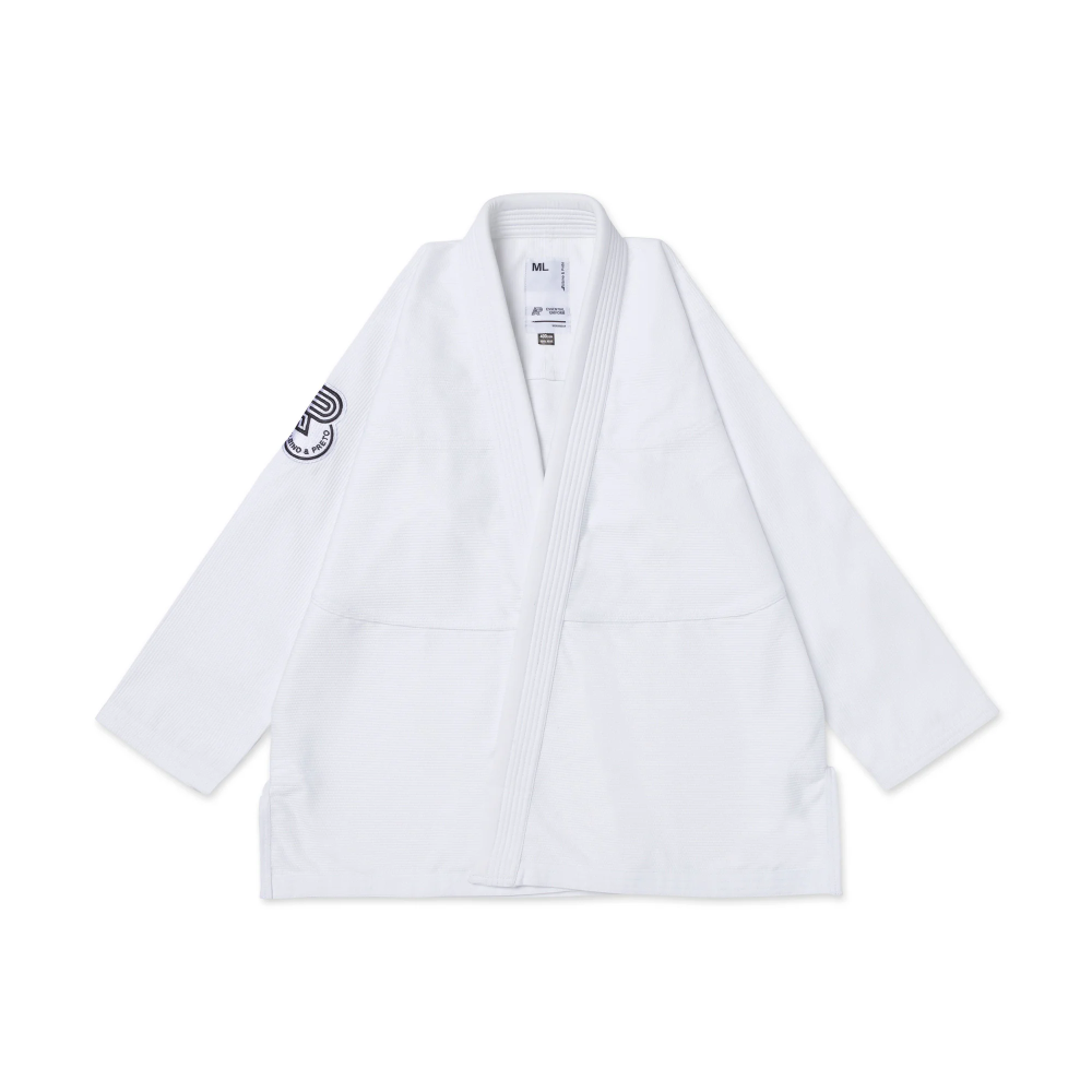 Albino and Preto BW Essential white Brazilian Jiu Jitsu Gi kimono uniform limited edition