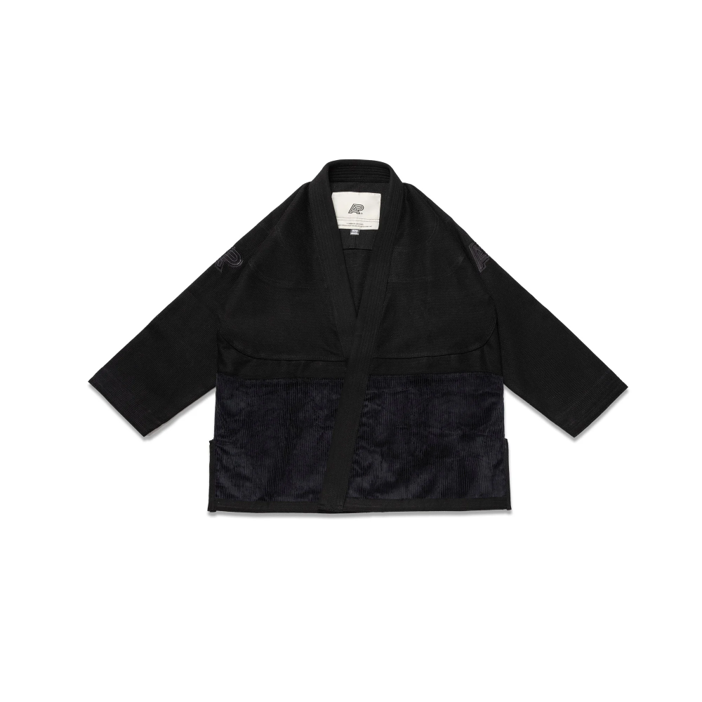 Corduroy BJJ Gi black with bag Albino and Preto premium gi