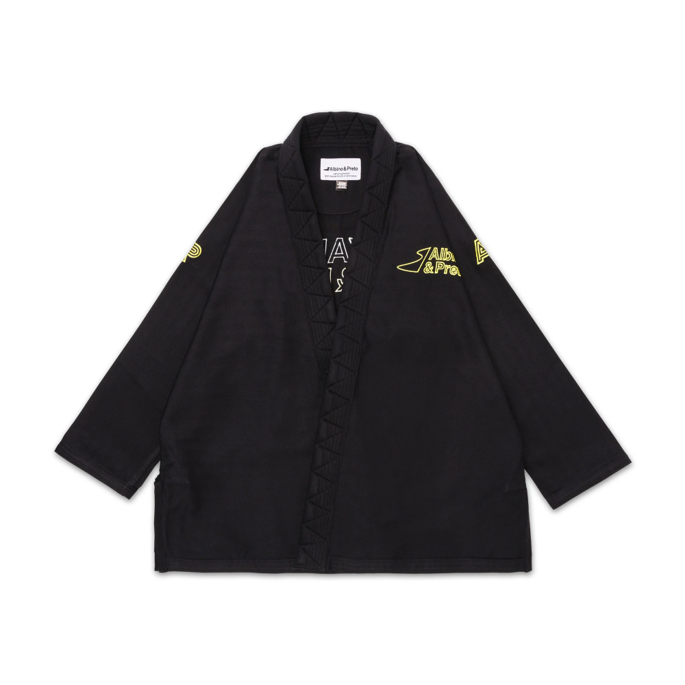 Destination Bjj Gi Volt Black with bag Albino and Preto Brazilian Jiu Jitsu gi premium kimono
