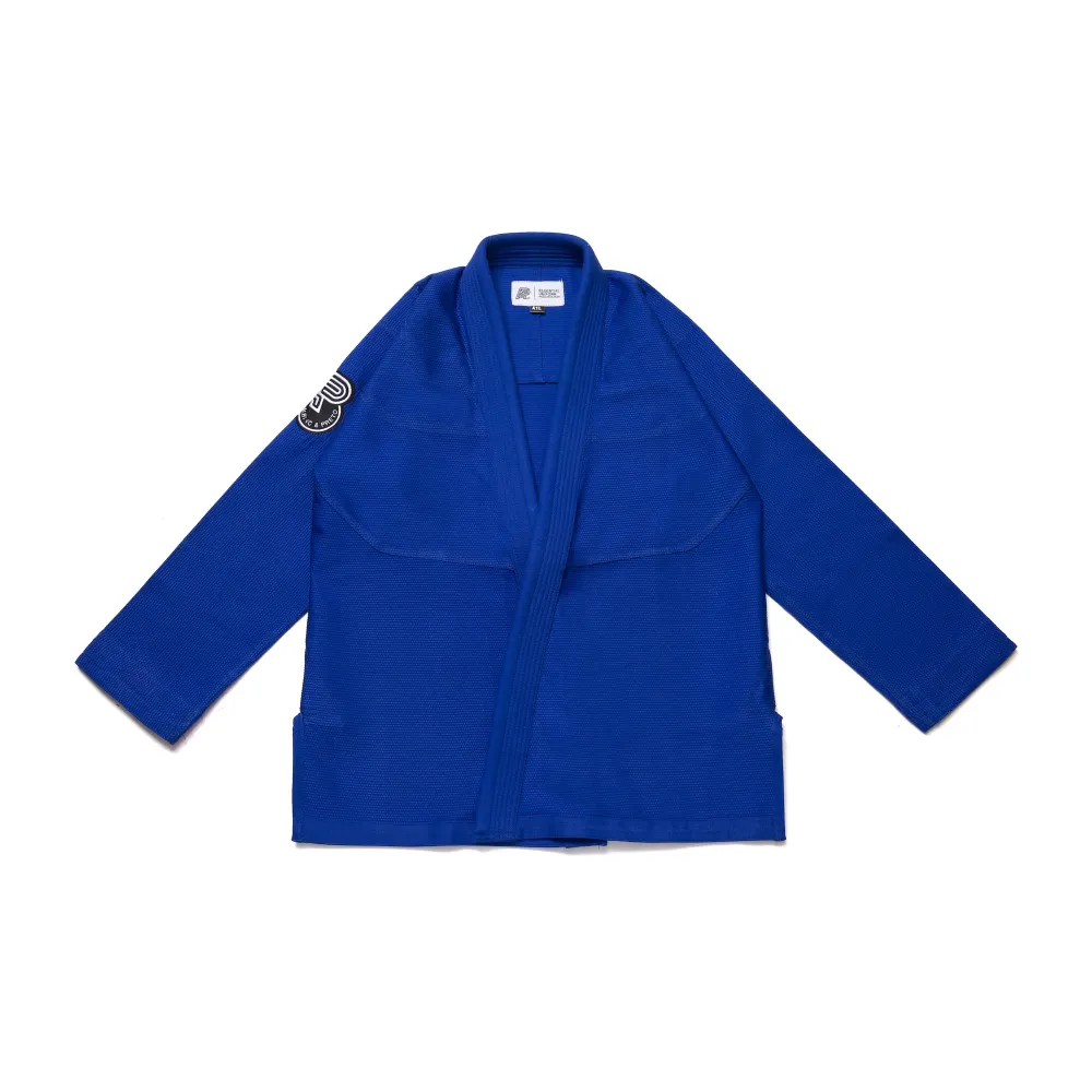 Essential BJJ Gi Albino and Preto Batch #90 Black Kimono for Brazilian Jiu-Jitsu