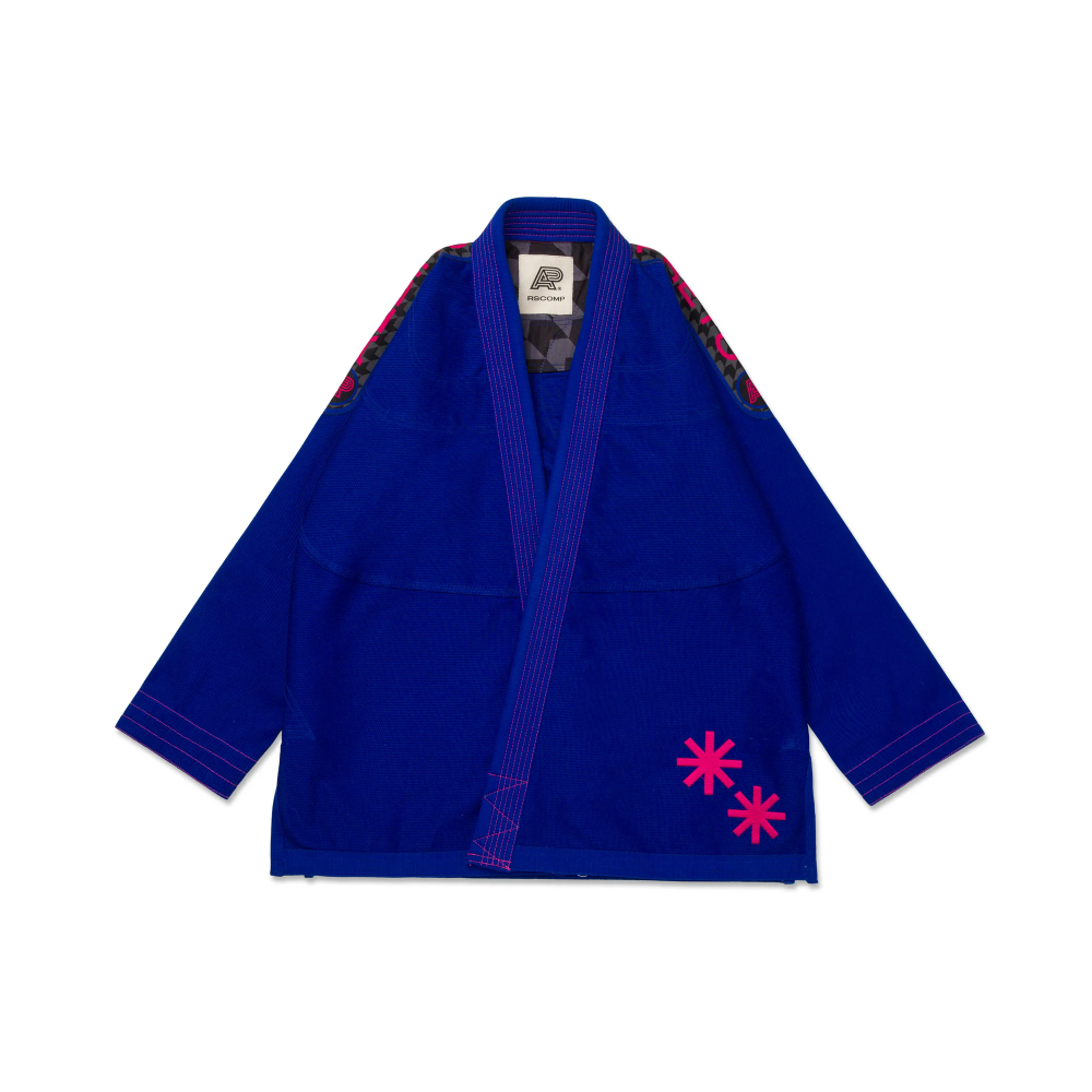 HPRB BJJ GI Blue Albino and Preto competition Brazilian Jiu-Jitsu gi with bag premium grappling uniform