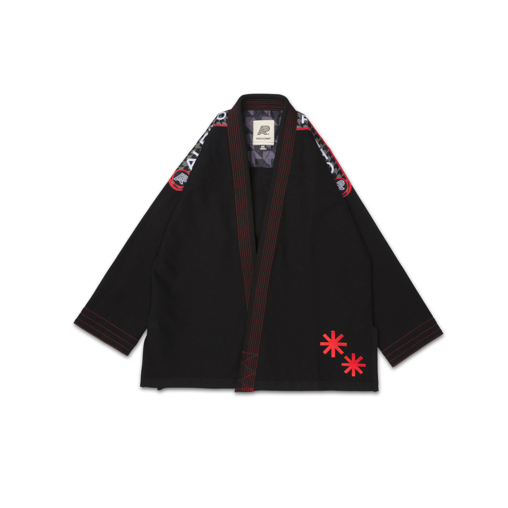 BJJ GI RW Albino & Preto RS Comp Black Gi with Bag