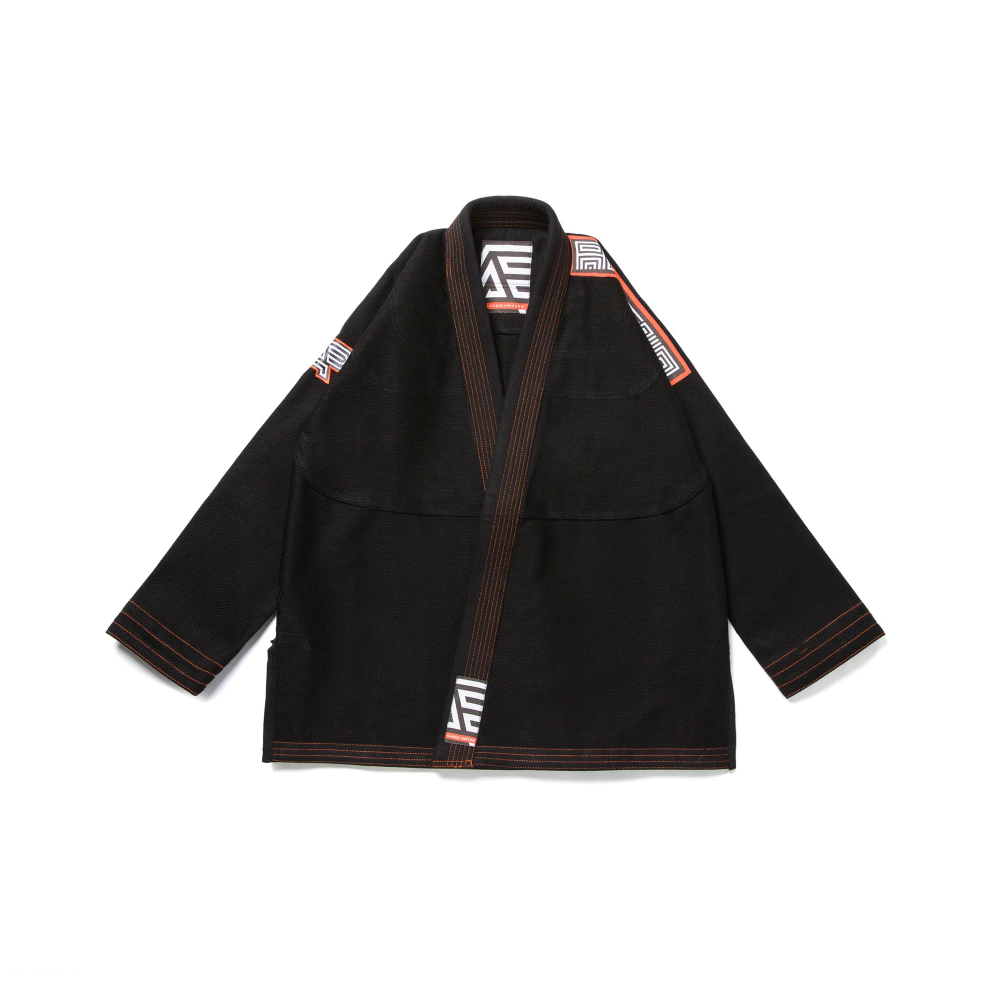 BOW BJJ Gi Albino & Preto Herringbone Classic Black Gi for Brazilian Jiu-Jitsu training and competition