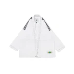 Albino and Preto MIL BJJ Gi SP Brazil DP.1 White Brazilian Jiu-Jitsu Gi with Premium Carrying Bag