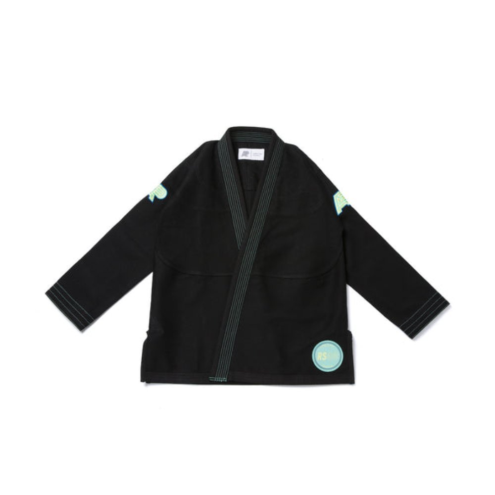 NYT BJJ Gi Albino and Preto RS400 Comp Black with premium carry bag for Brazilian Jiu-Jitsu training and competition