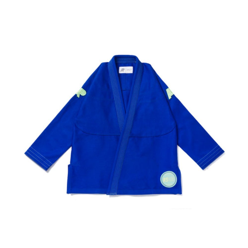BJJ NYT Gi Albino and Preto RS400 Comp competition blue Brazilian Jiu-Jitsu gi with bag lightweight premium training gear