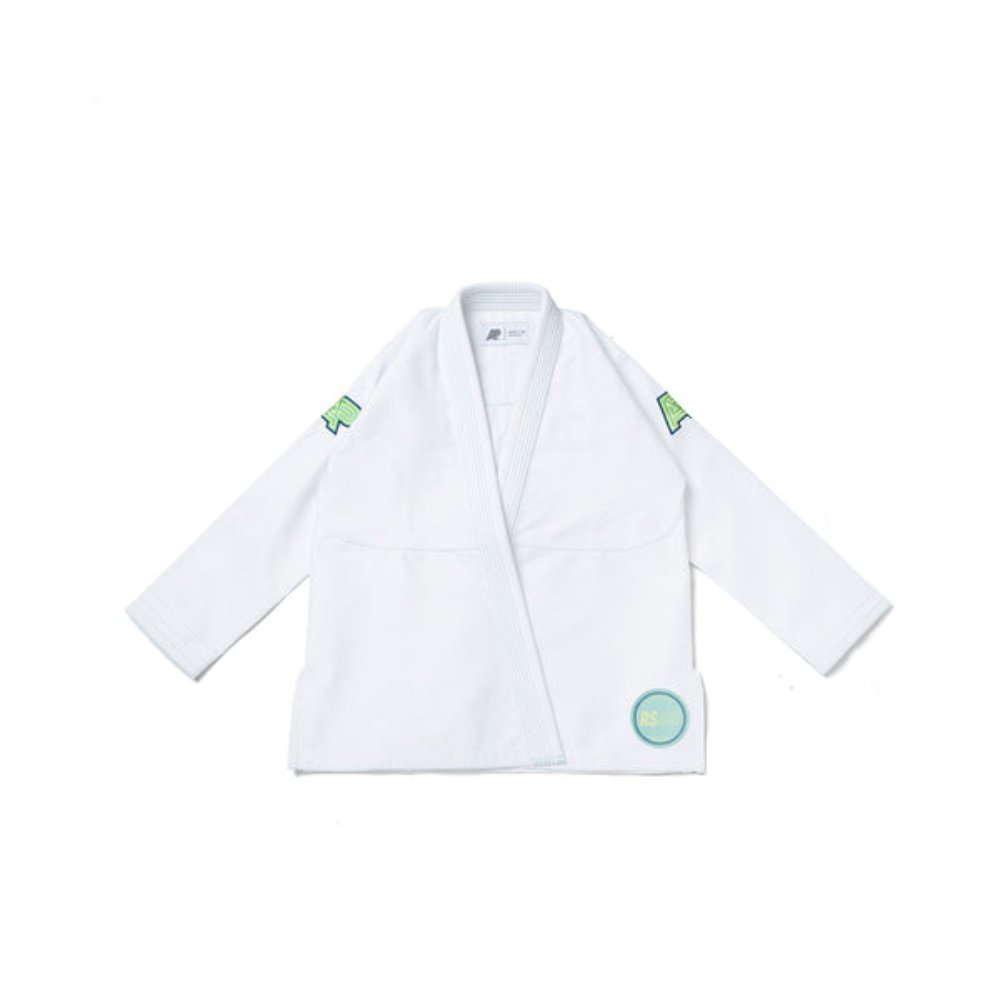 Comp BJJ GI NYT Albino and Preto RS400 white BJJ gi with bag lightweight IBJJF competition Brazilian Jiu-Jitsu uniform