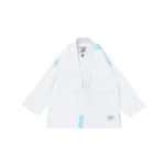 Series 16 Brazil BJJ Gi Albino and Preto White premium Brazilian Jiu-Jitsu gi with carrying bag