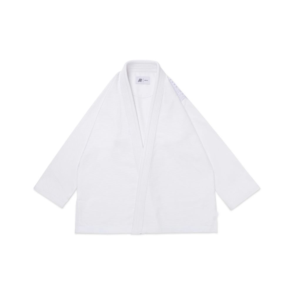 Tonal BJJ Gi Pack Albino and Preto White with Bag premium Brazilian Jiu-Jitsu kimono for training and competition