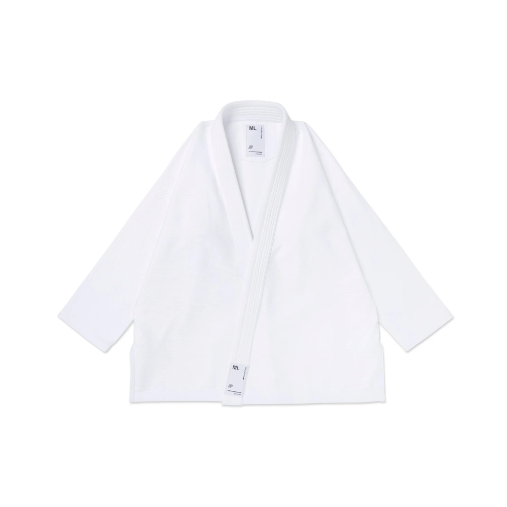Albino and Preto BJJ Gi Workwear White with Bag premium Brazilian Jiu-Jitsu training and competition gi