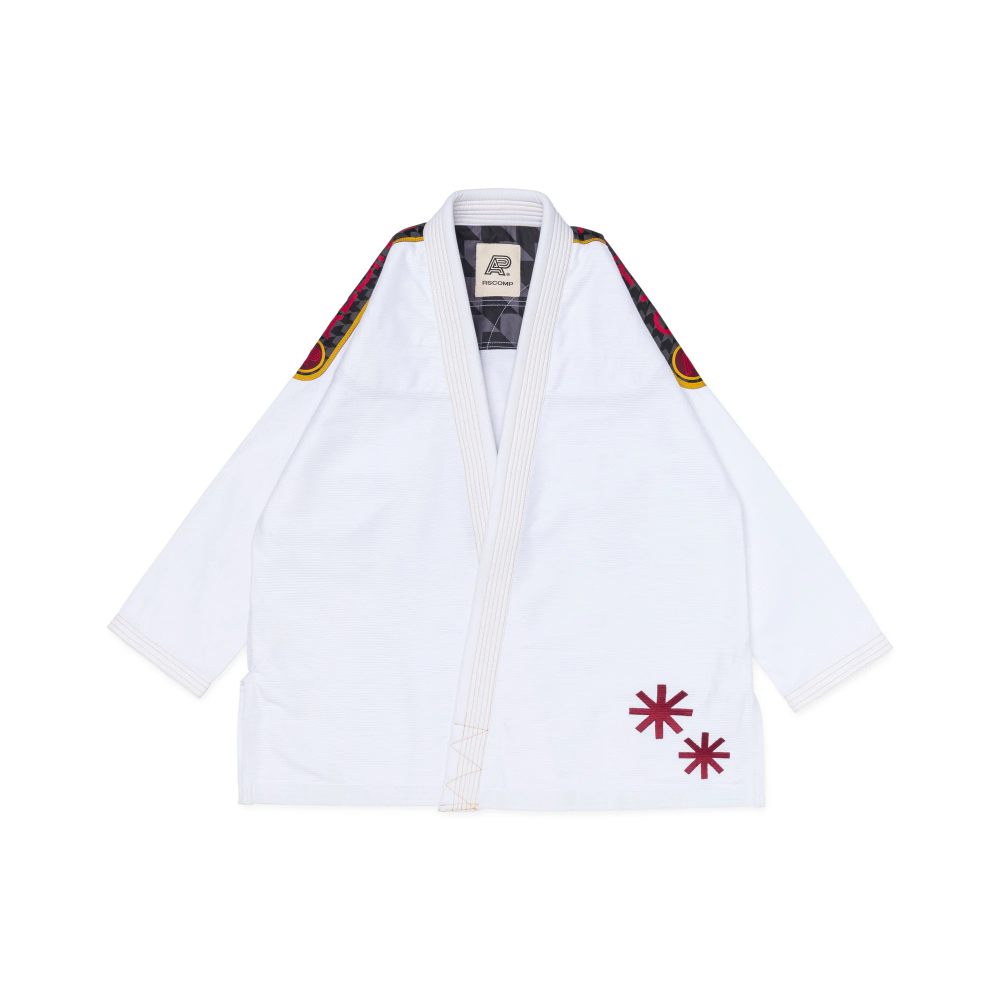 BJJ GI RS comp Albino and Preto RS Comp BRO White Brazilian Jiu Jitsu Gi with Bag
