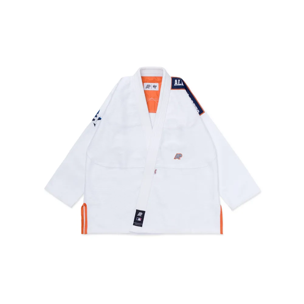 MLB Bjj Gi Albino and Preto A&P x ’47 Astros White Brazilian Jiu Jitsu Gi