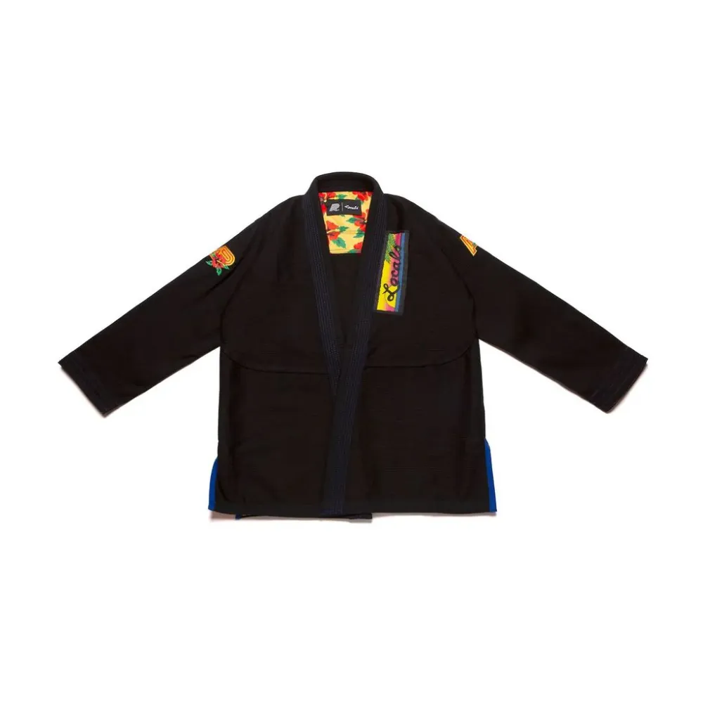 Black Locals BJJ Gi by Albino & Preto Batch #78 premium Brazilian Jiu-Jitsu gi with durable weave and athletic competition fit