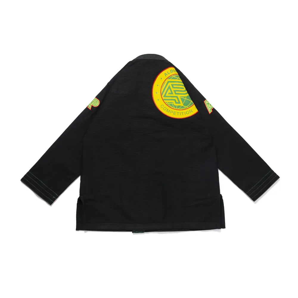 BJJ Gi RYG Albino and Preto Batch #93 RS400 Black lightweight Brazilian Jiu-Jitsu kimono training uniform
