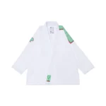 CDM BJJ Gi Herringbone Classic White BJJ gi with bag