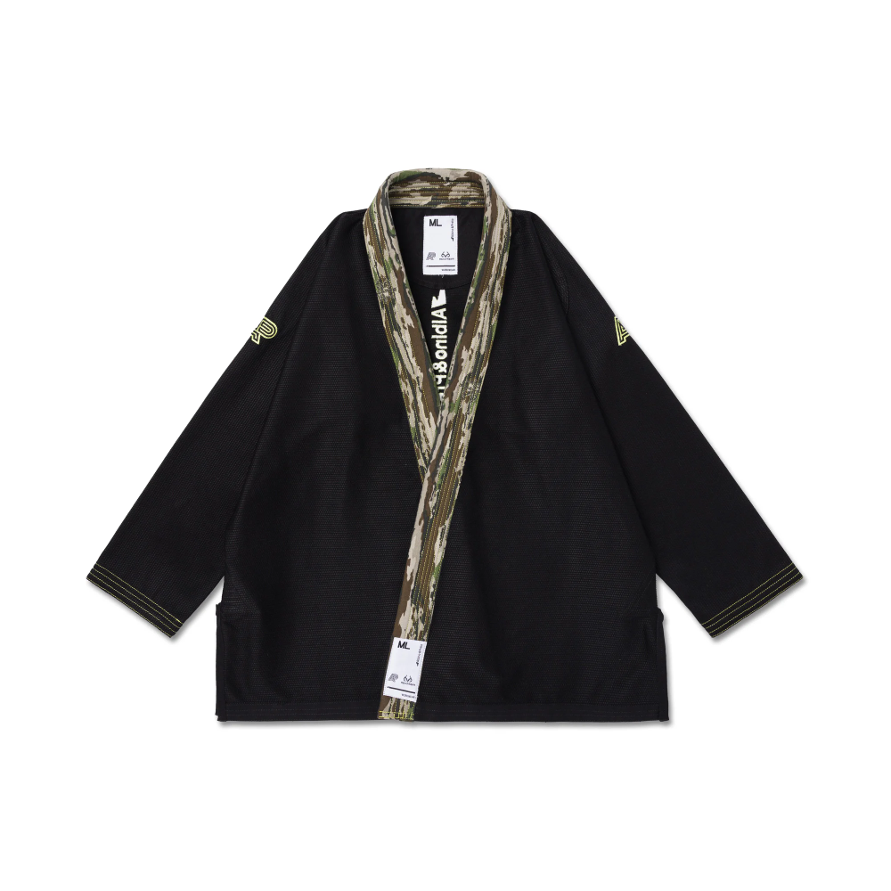BJJ Gi Original Camo Albino and Preto Realtree half camo Brazilian Jiu-Jitsu kimono for kids and adults with training bag