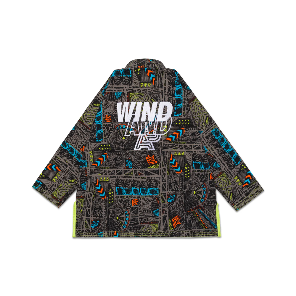 Wind and Sea BJJ Gi Albino and Preto Beach Camo premium Brazilian Jiu-Jitsu kimono training and competition gear