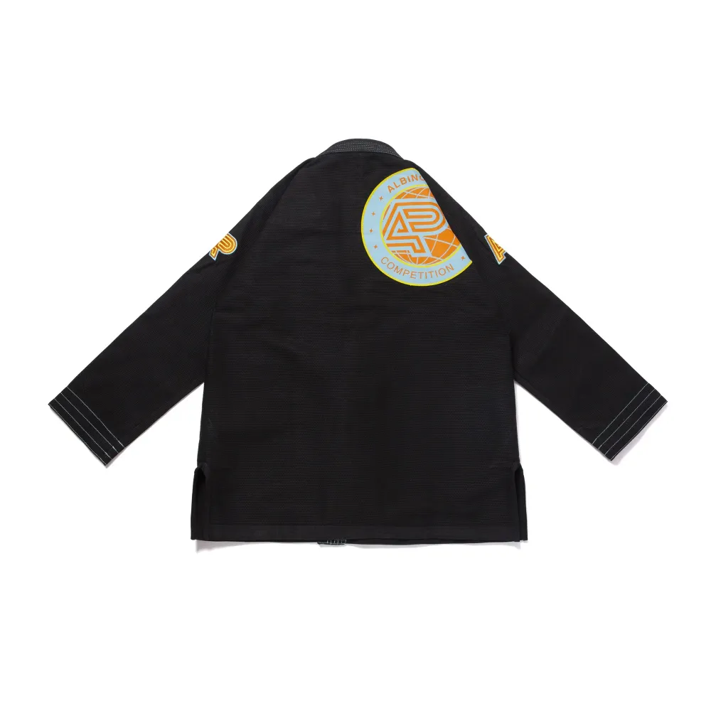 OBBY BJJ Gi Albino and Preto Batch #95 RS400 black Brazilian Jiu-Jitsu kimono training uniform lightweight