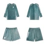Albino & Preto A&P x Trashman GRN MMA BJJ long sleeve rash guard and shorts set designed for grappling and No Gi training