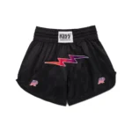 Albino & Preto A&P x KISS MUAY THAI SHORTS No-Gi BJJ MMA