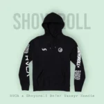 RVCA Premium BJJ Hoodie – Defer Vaxsyr Black Fleece 300 GSM
