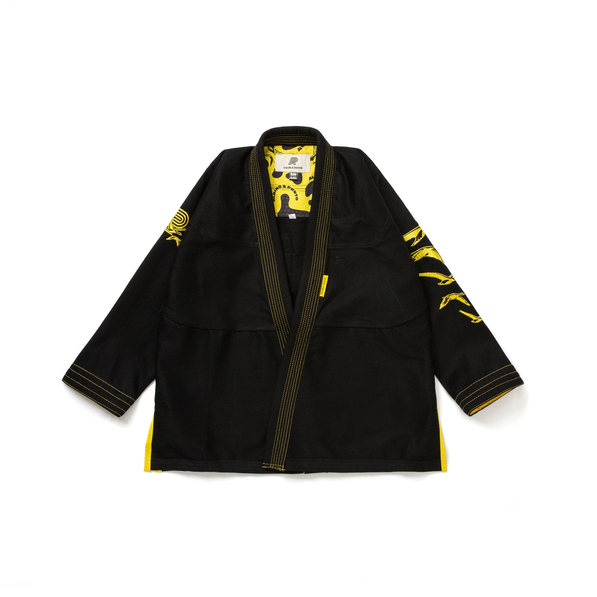 Albino and Preto Skilled Gi – back view