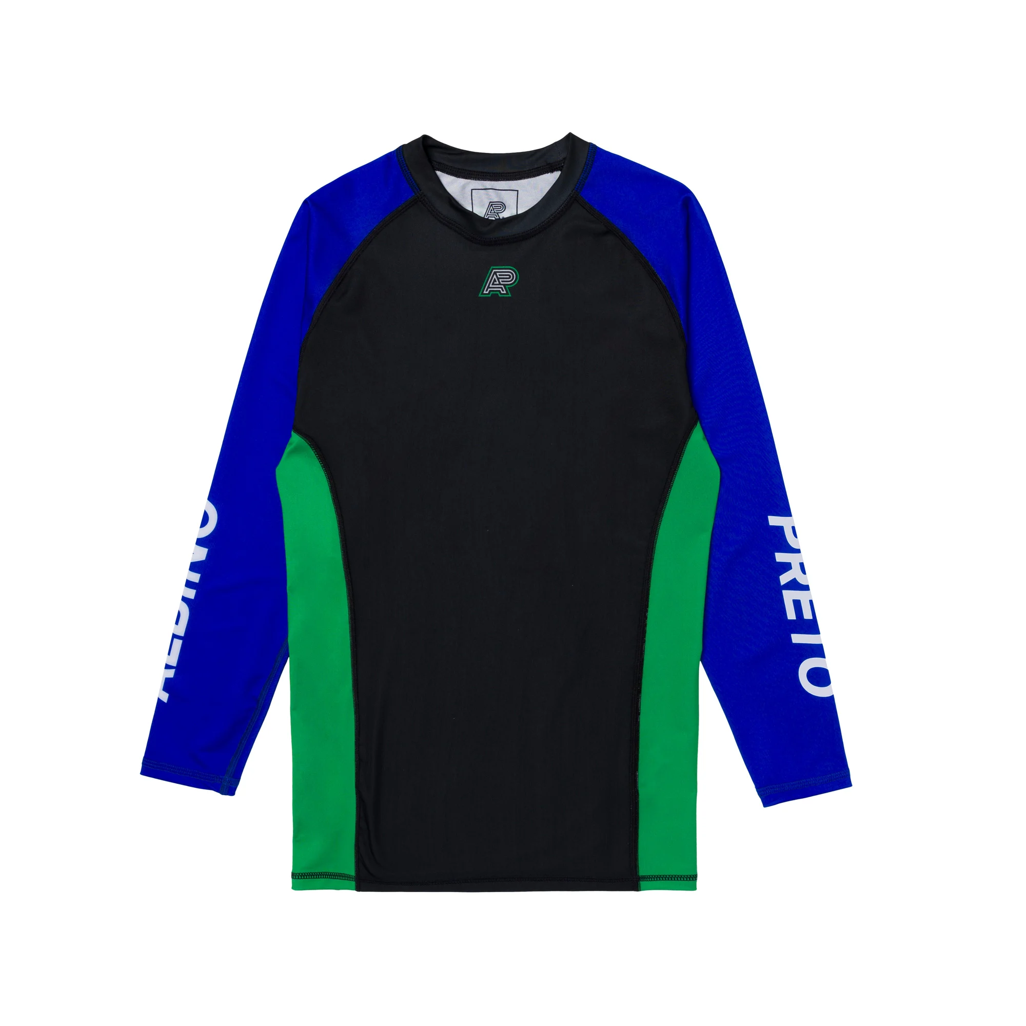 Albino and Preto Accelerate Rashguard Set – back view