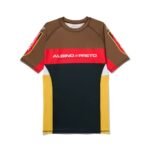 Albino and Preto RGB COMP Rashguard – front view