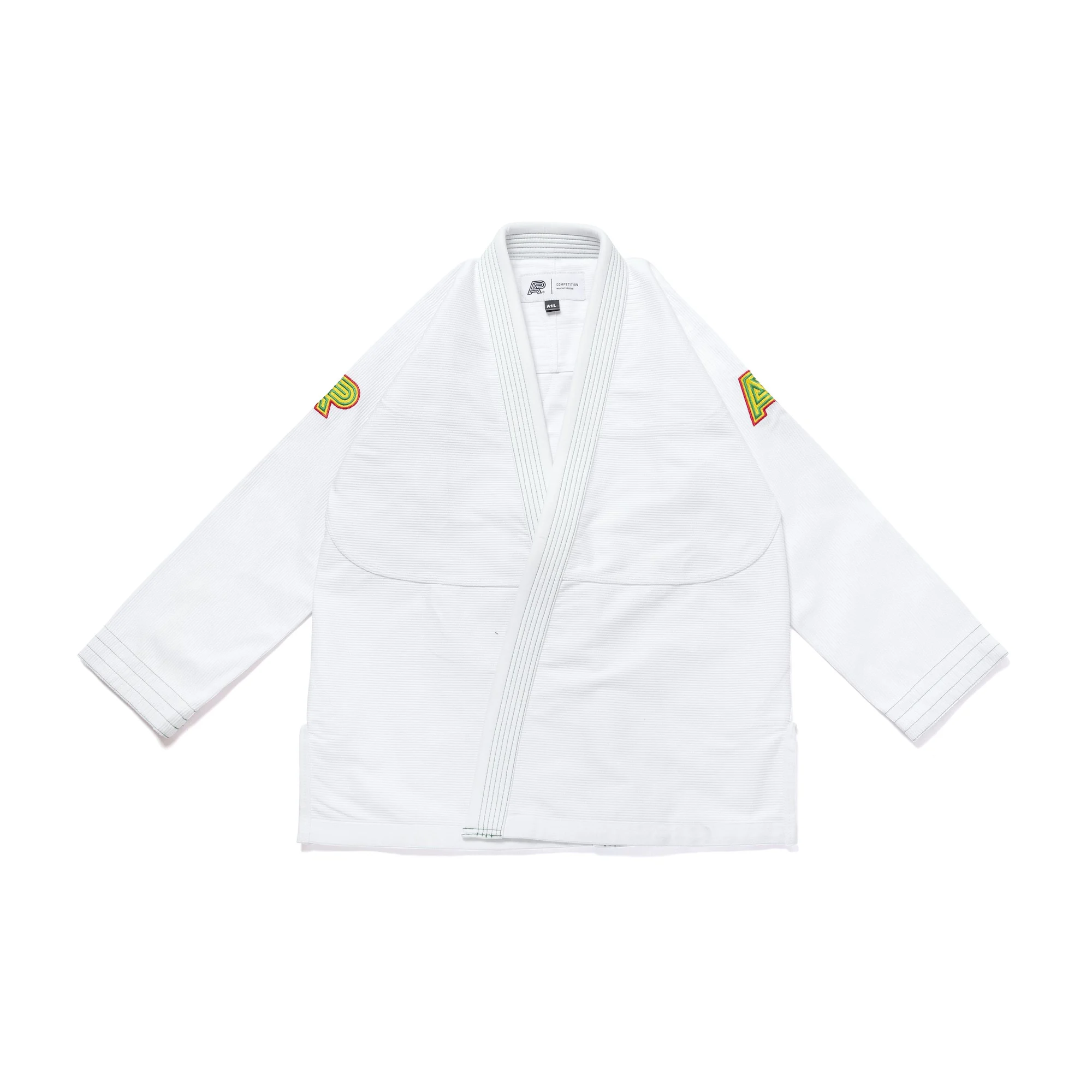 Albino and Preto RYG RS400 White Gi – back view