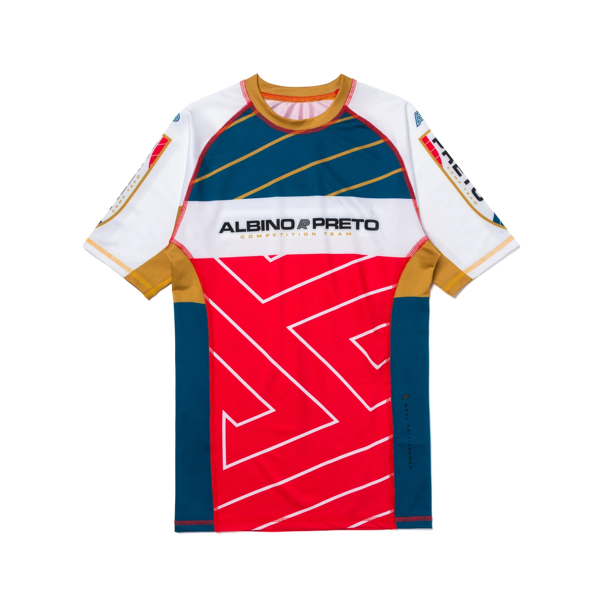 Albino and Preto BRG Comp Rashguard Set – back view