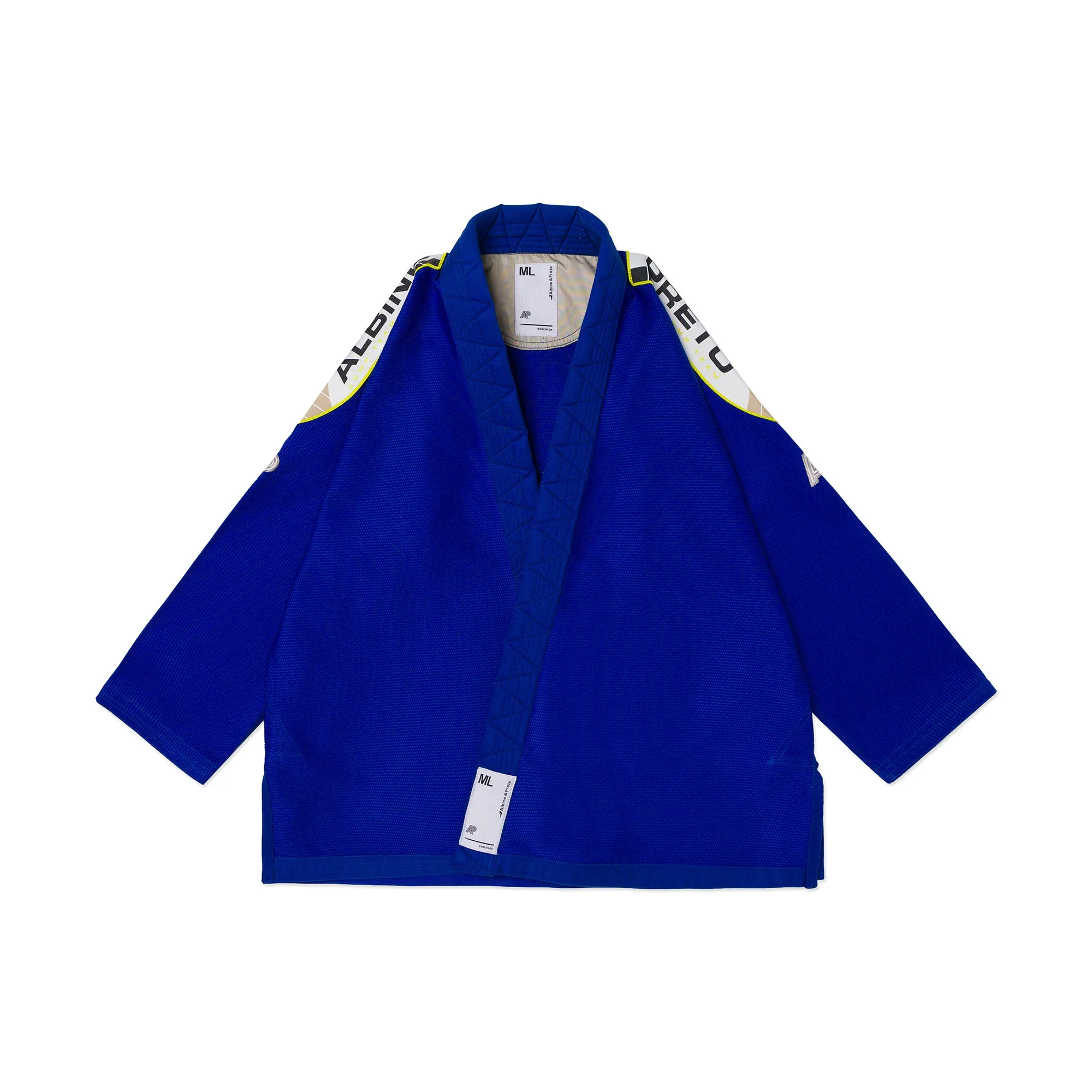 Albino and Preto VGB Comp Blue Gi – back view
