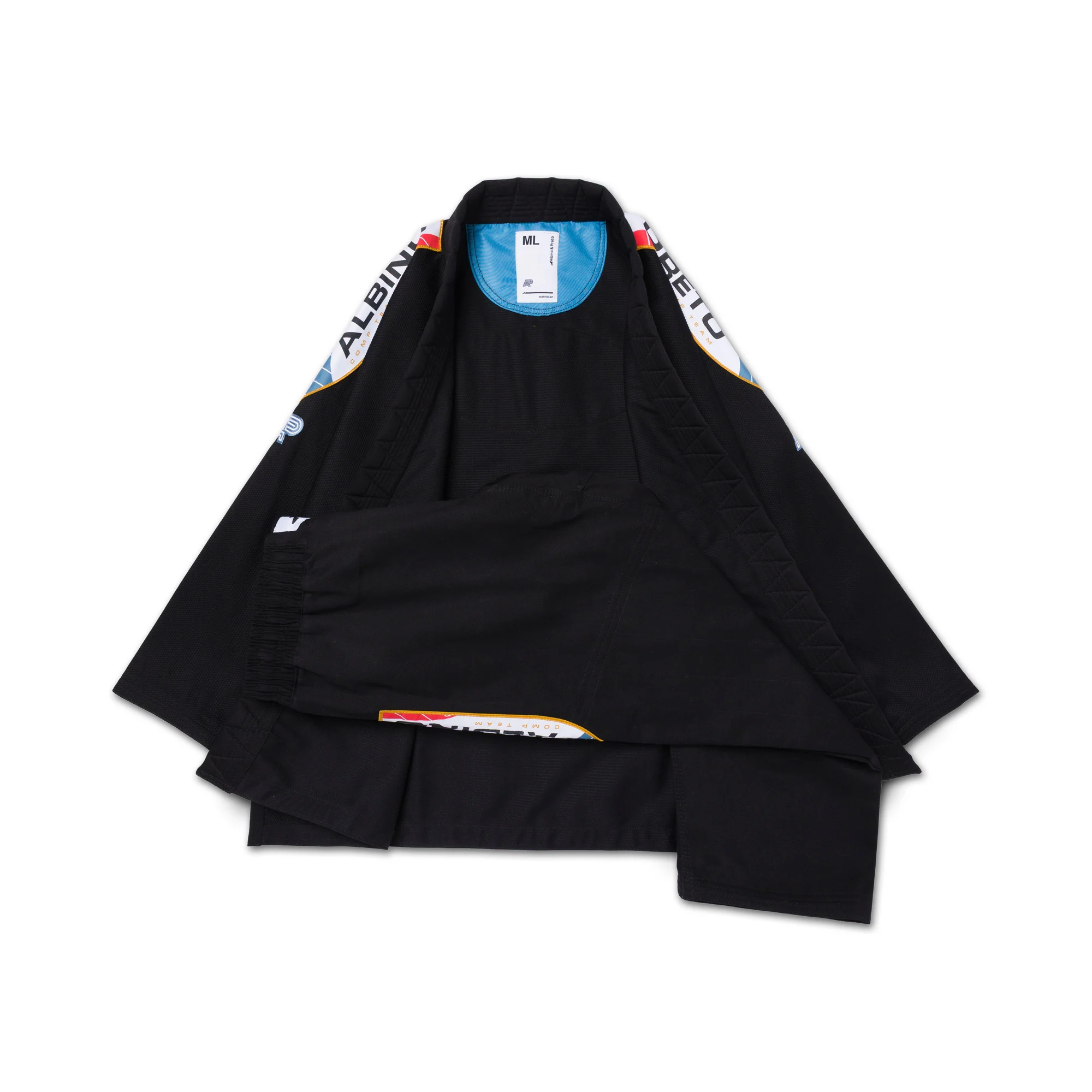 Albino and Preto BRG Gi – back view