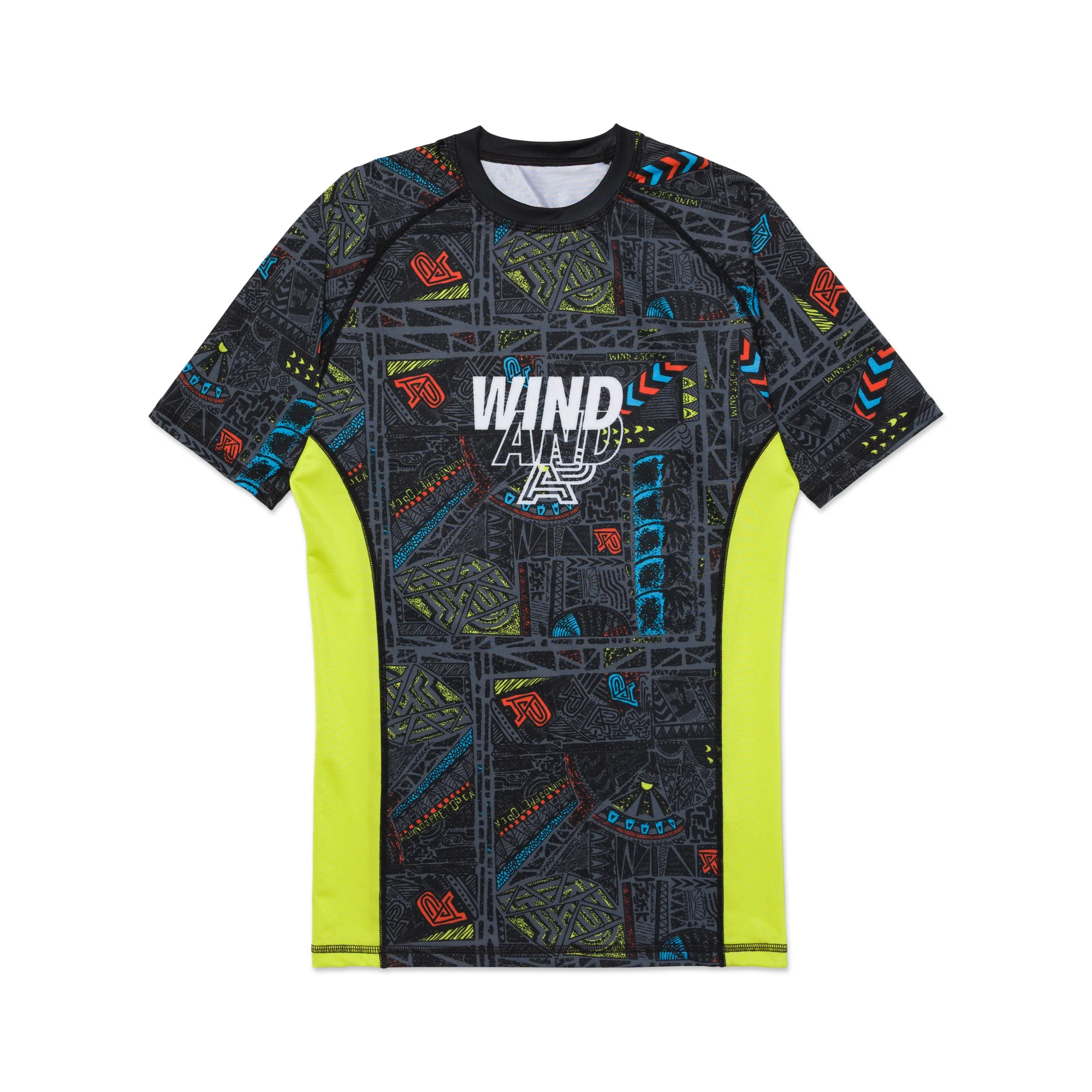 Albino and Preto Wind Rashguard Set – back view