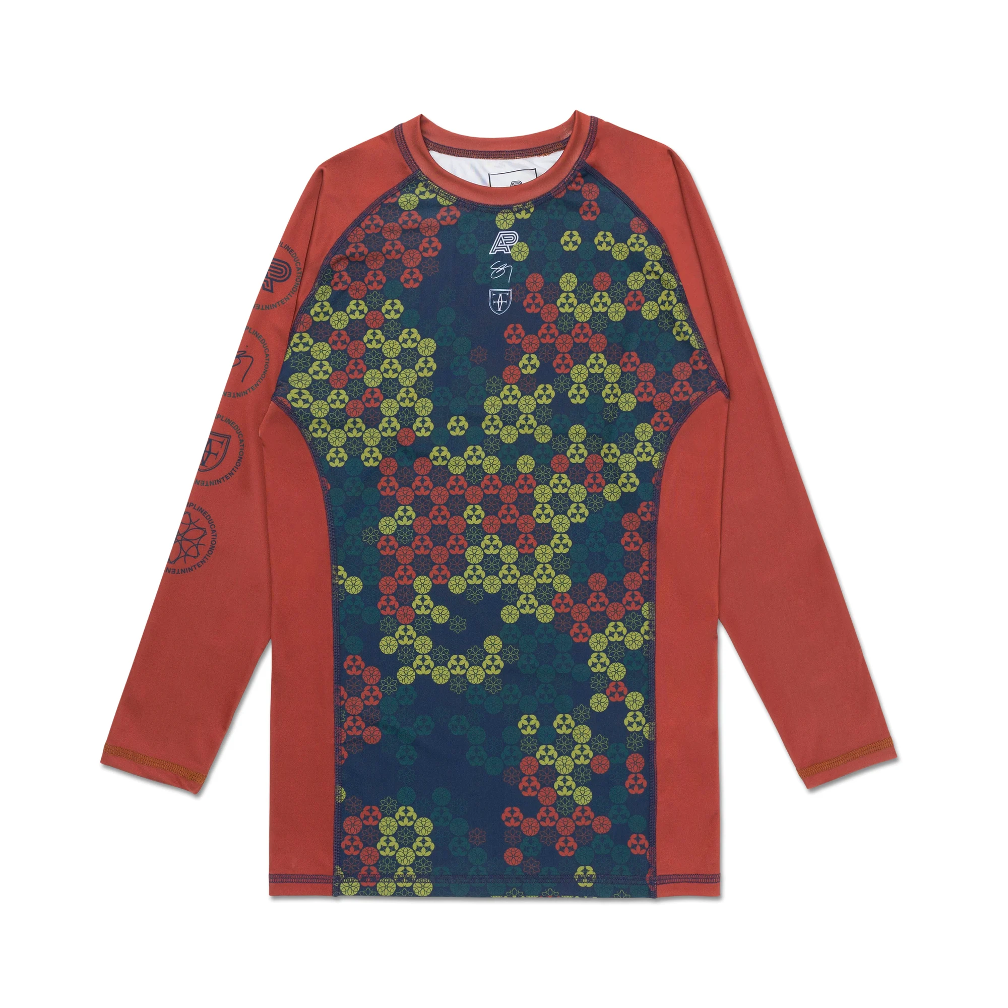 Albino and Preto Clay Rashguard Set – back view