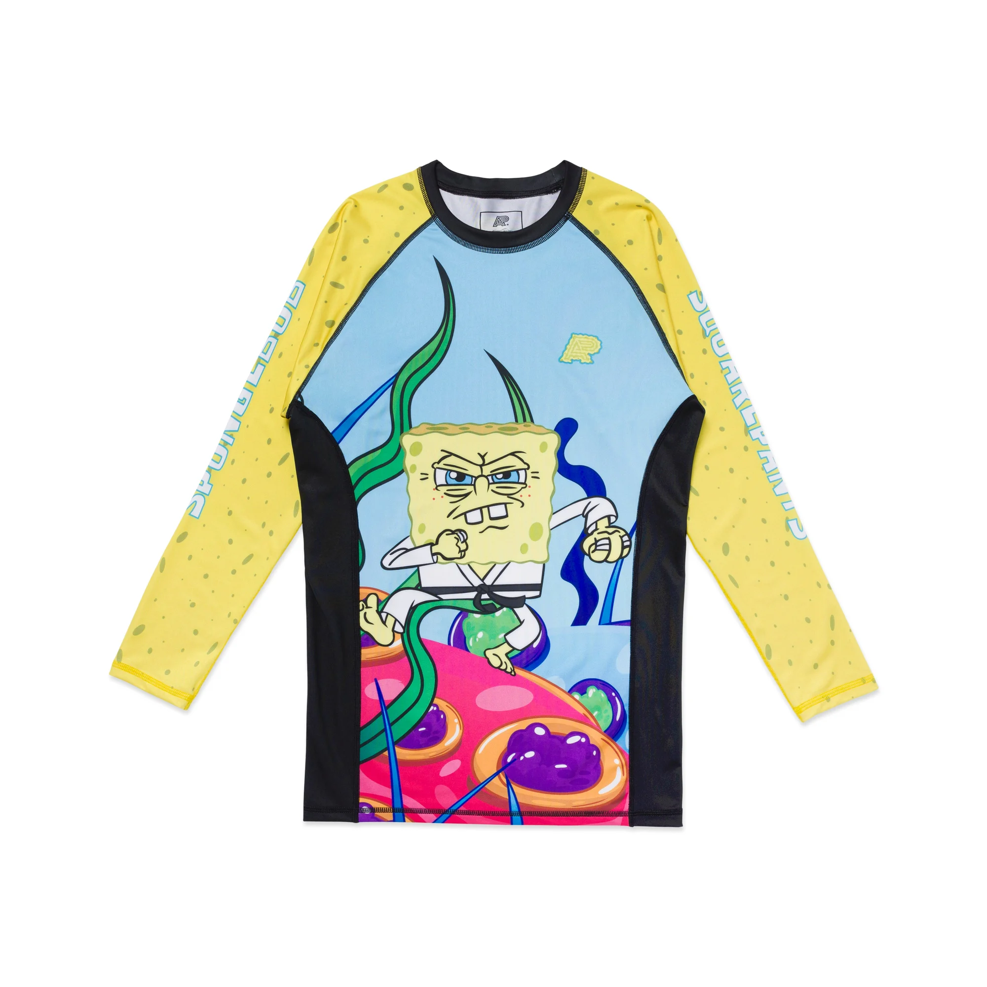 Albino and Preto Spongebob Rashguard Set – back view