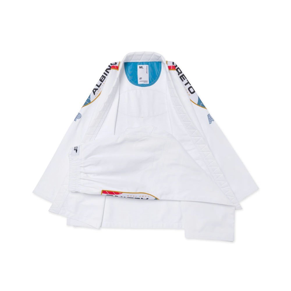 Albino and Preto BRG Comp Gi – front view