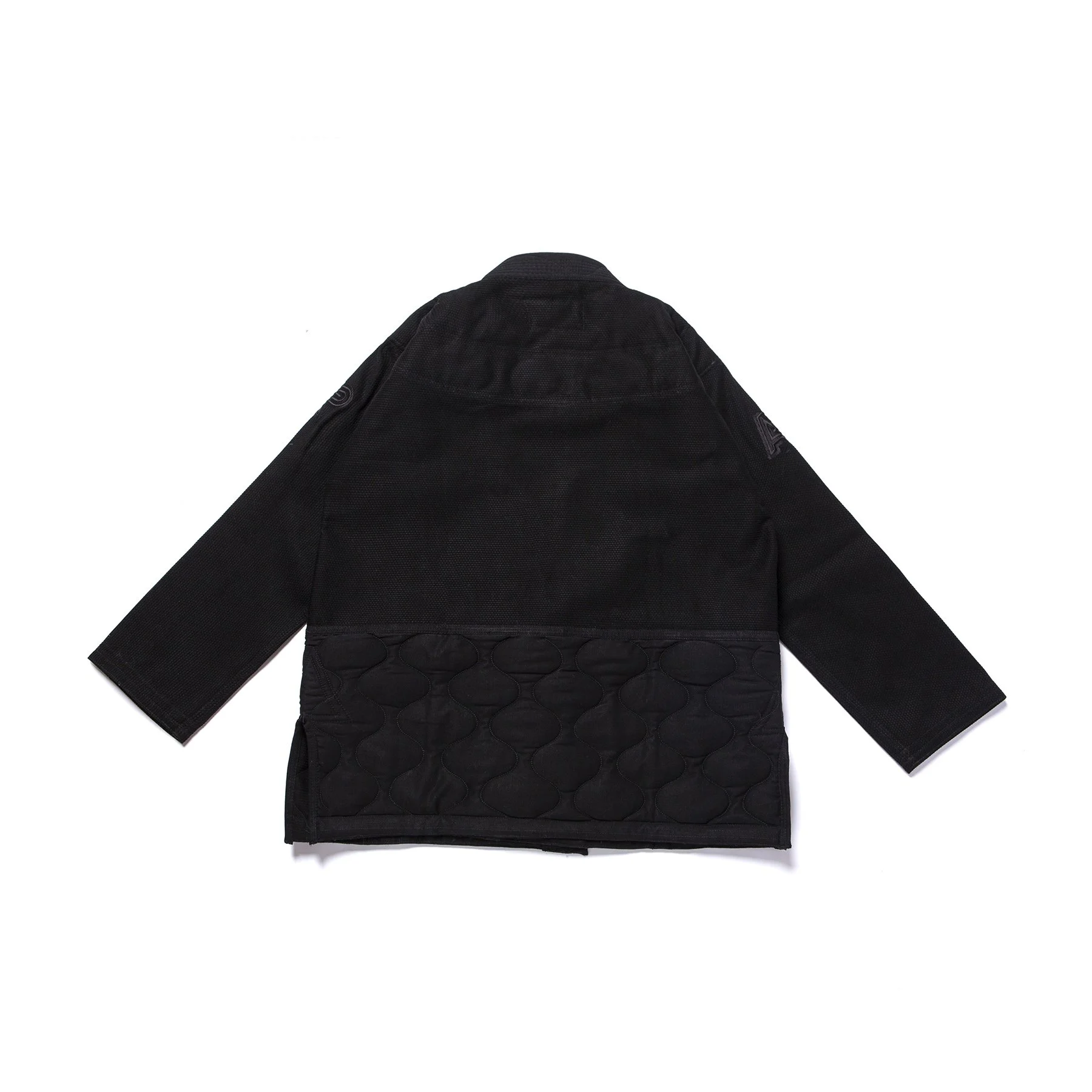 Albino and Preto Quilted Gi – back view
