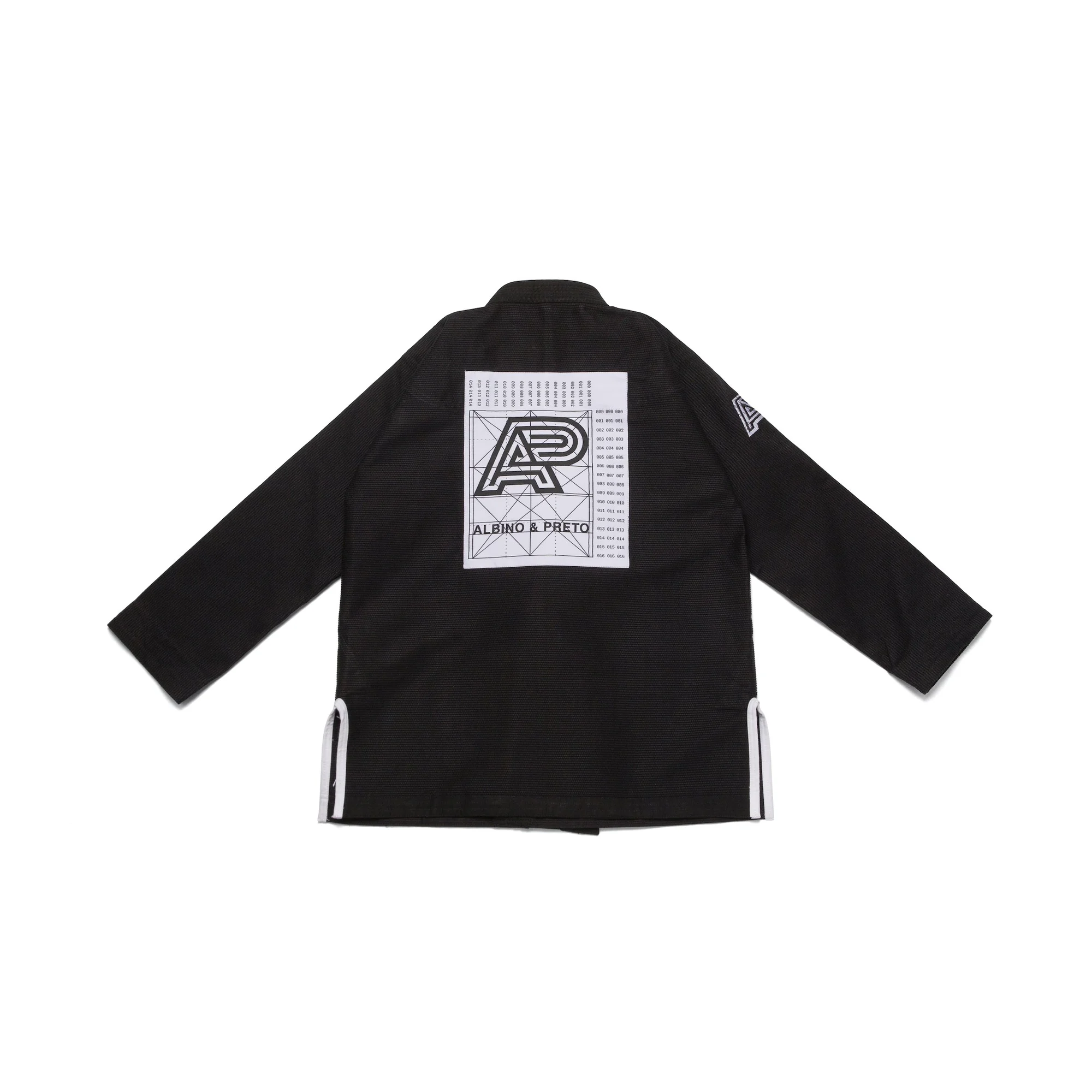 Albino and Preto Building Blocks Gi – back view