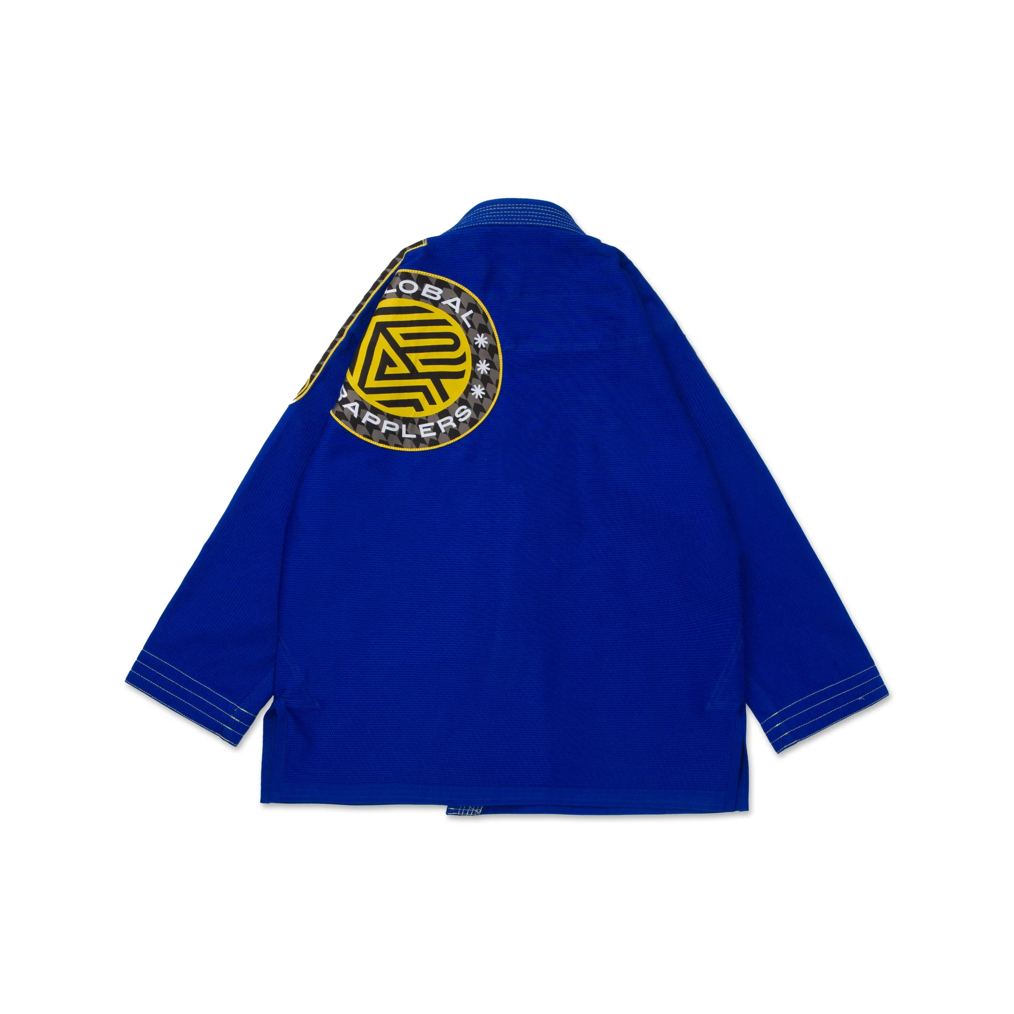Albino and Preto RS Comp Blue Gi – back view