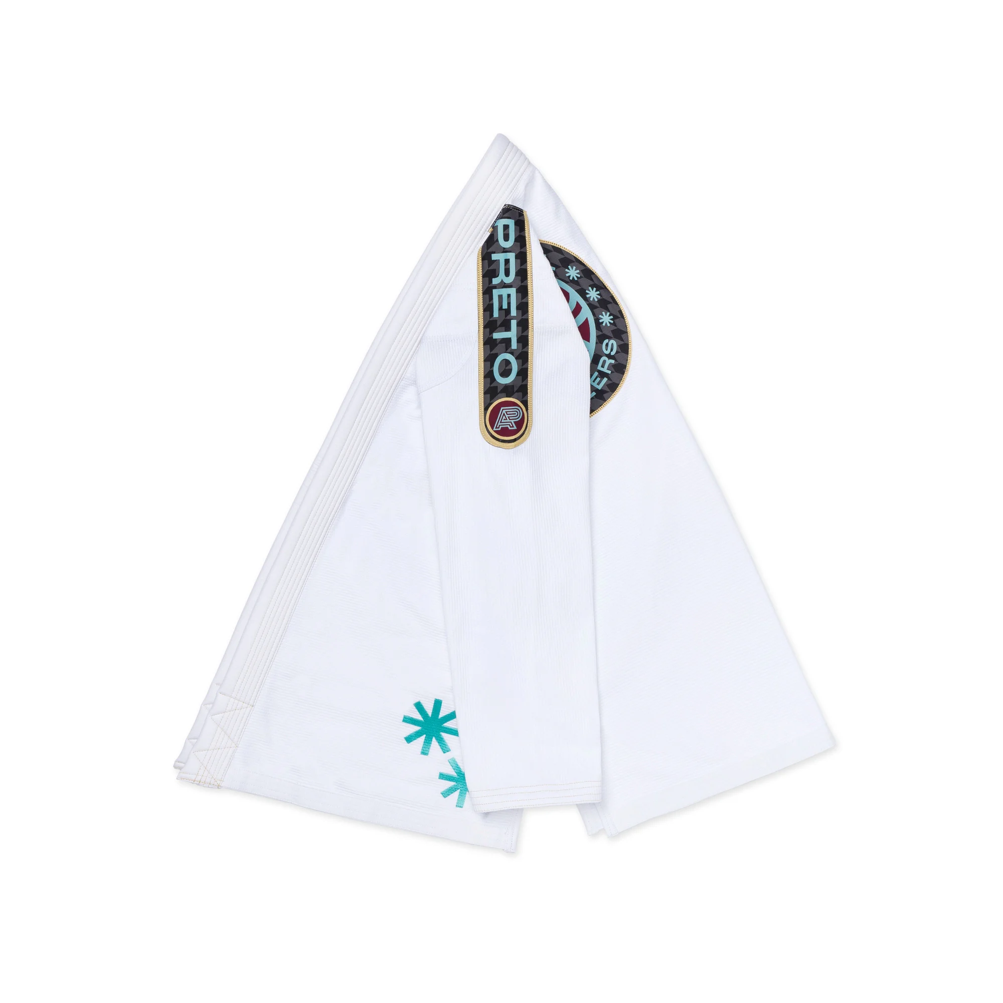 Albino and Preto RS Comp White Gi – back view