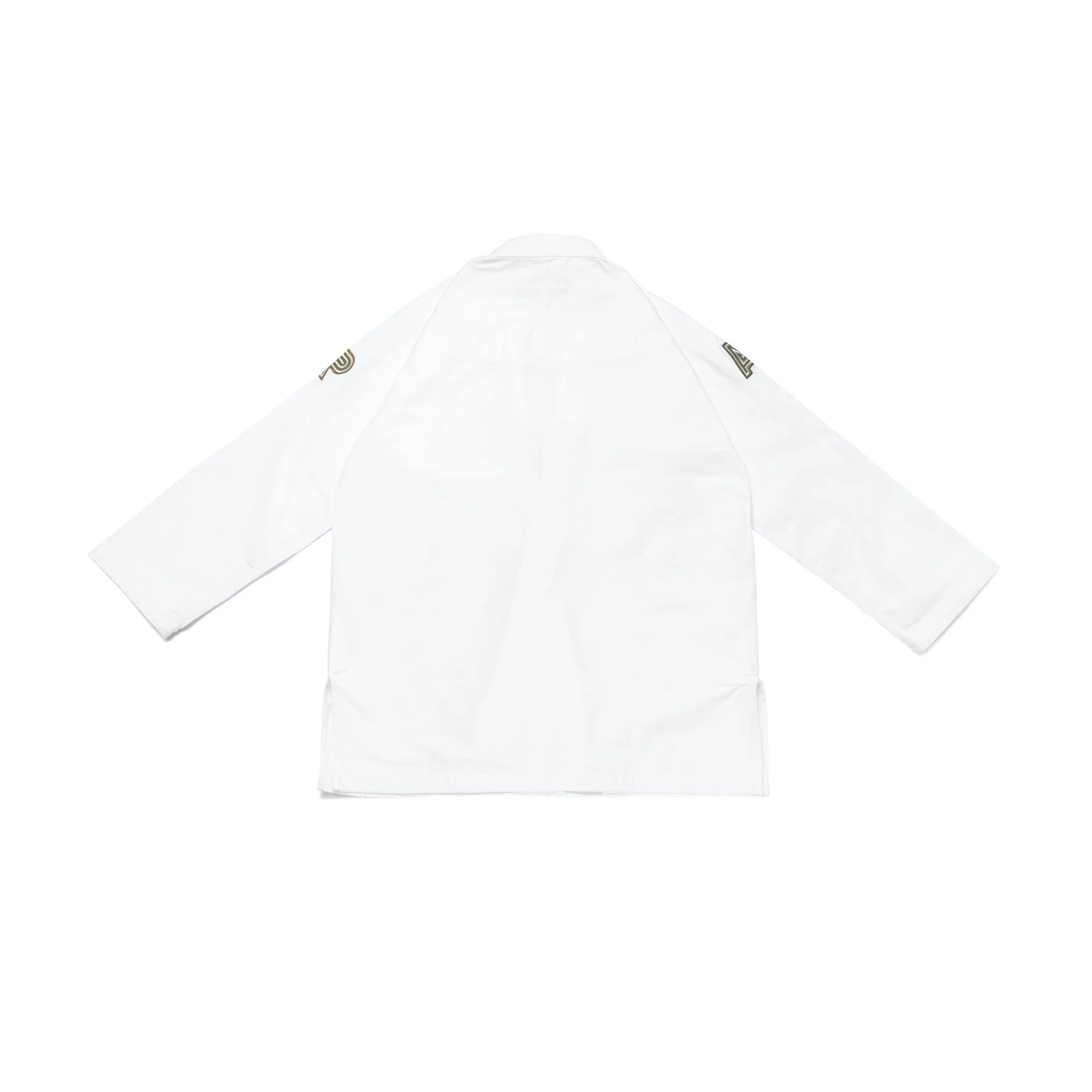 Albino and Preto Destination White Gi – back view