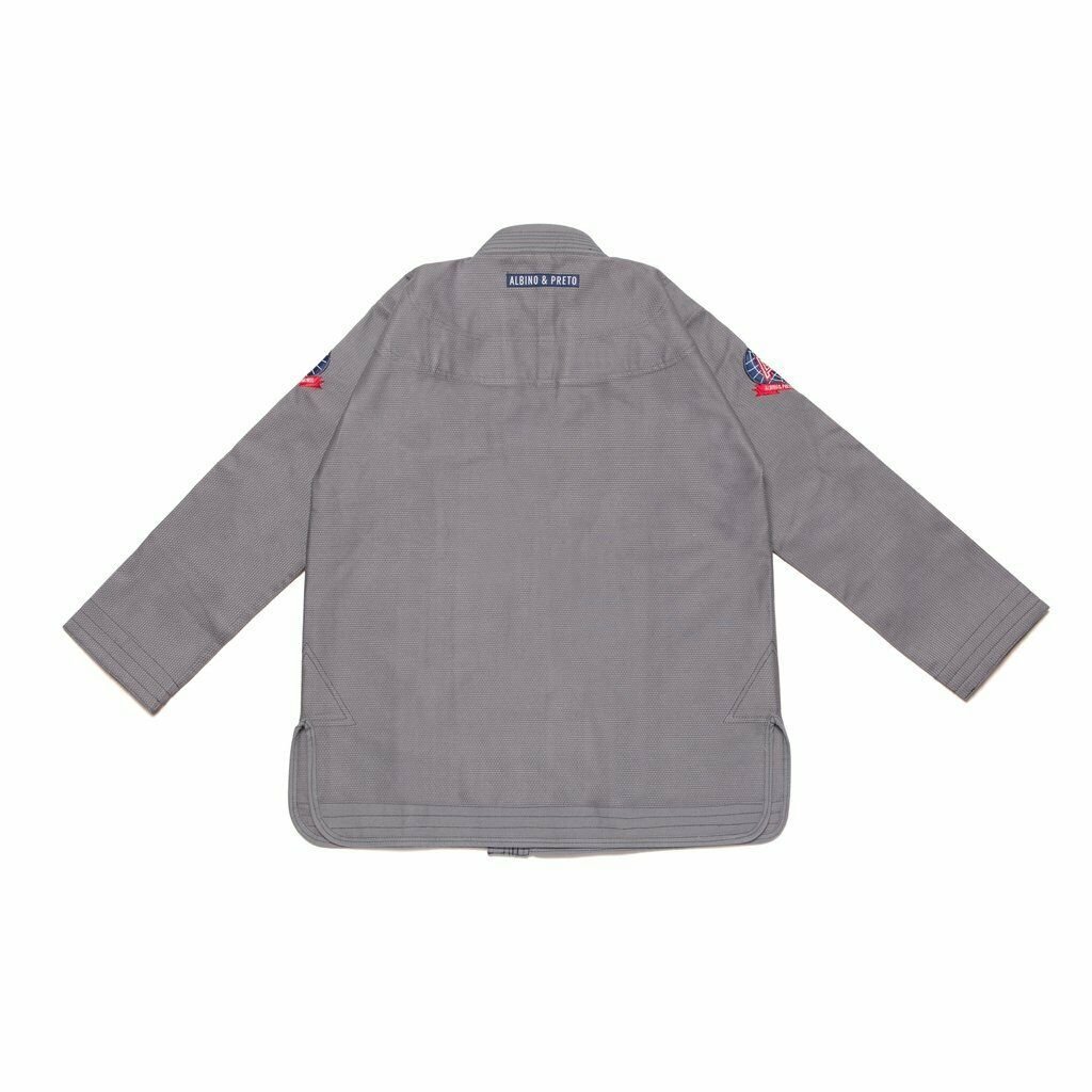 Albino and Preto Mil Spec Gi – back view