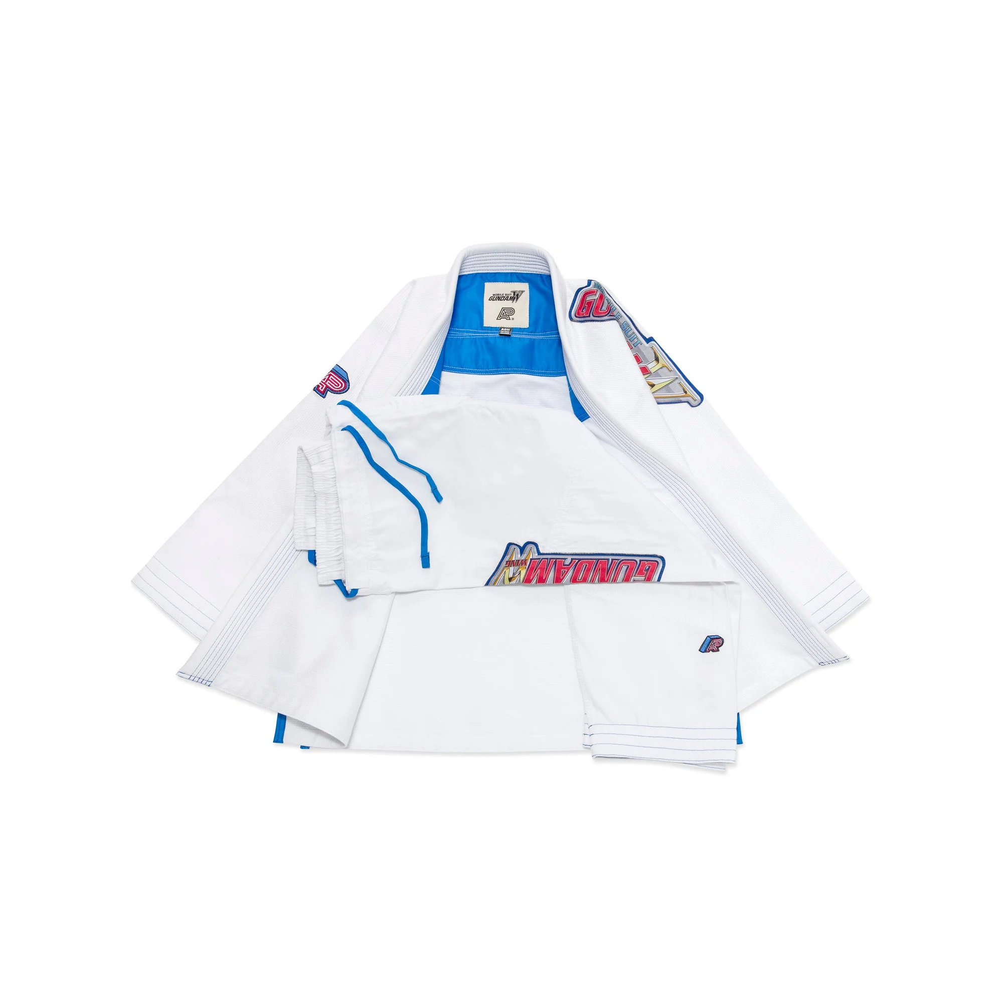 Albino and Preto Gundam Gi – back view