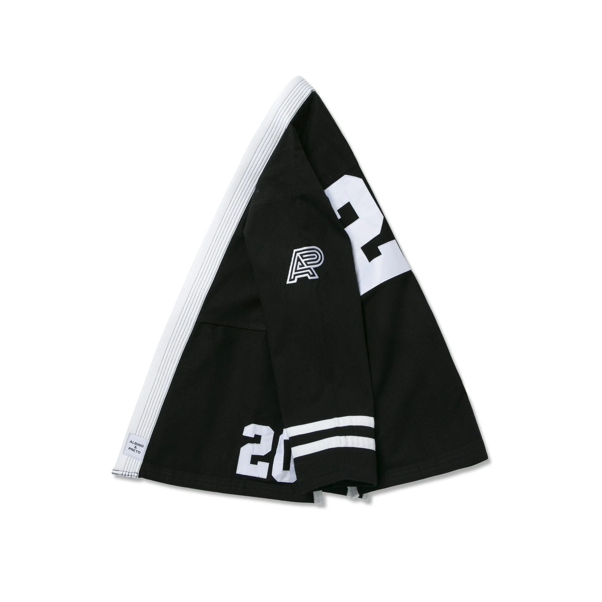 Albino and Preto Team Gi – back view