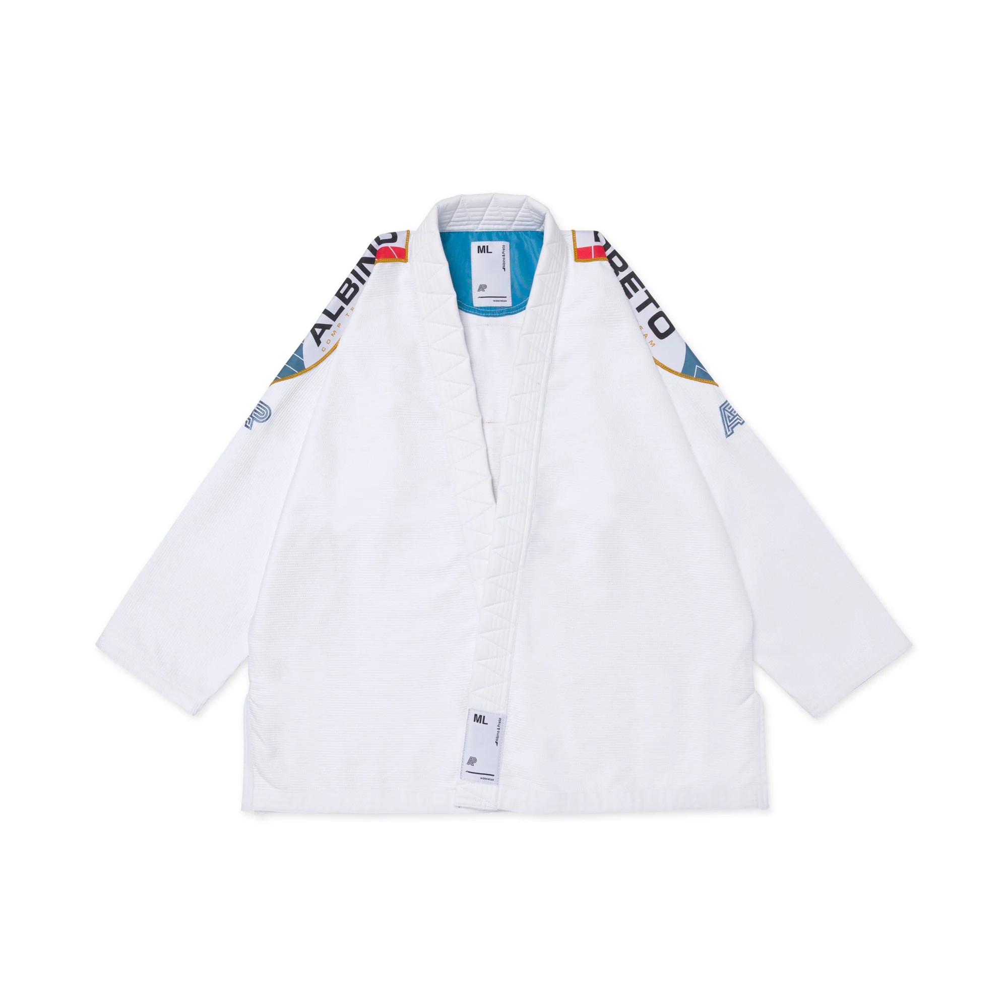 Albino and Preto BRG Comp Gi – back view